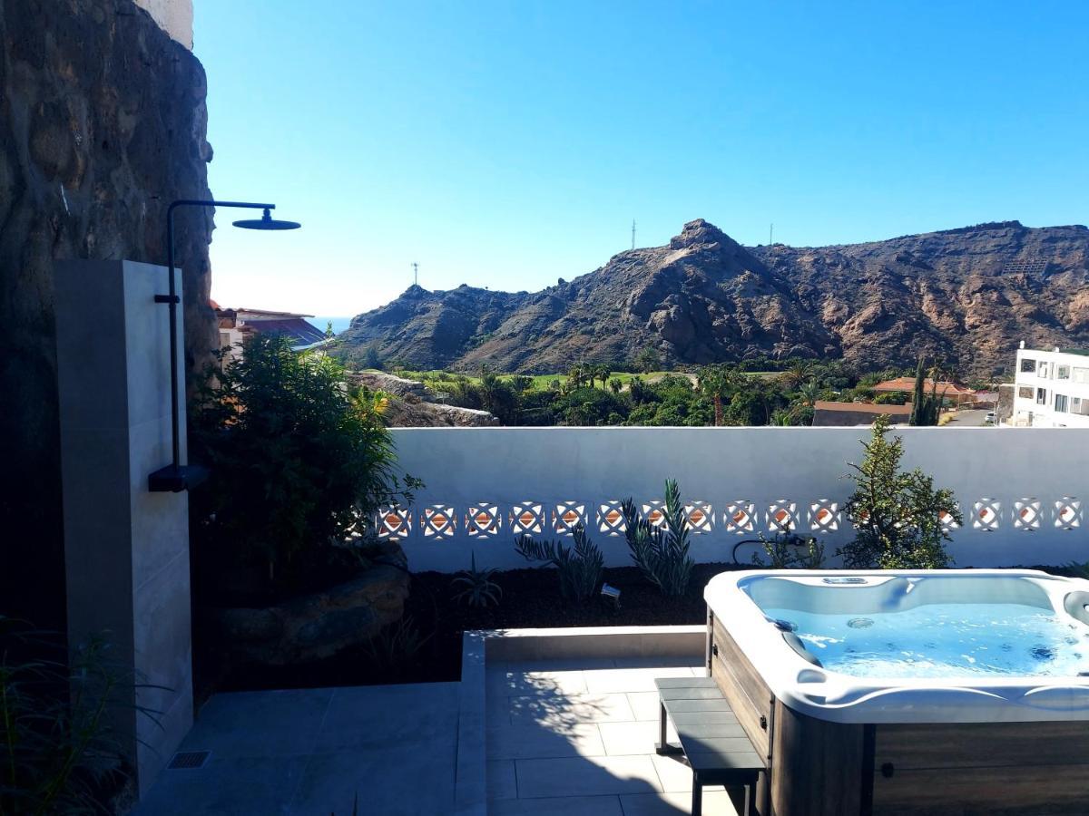 Casa Platero - Bungalow With Jacuzzi And Pool La Playa de Tauro Exteriör bild